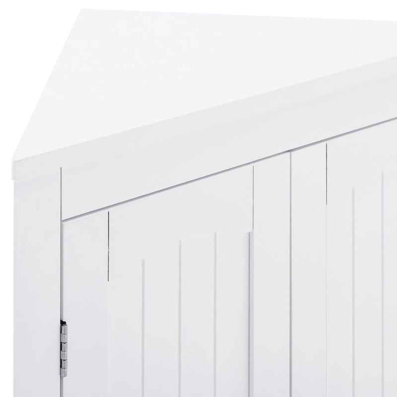 sideboard cabinet, Bathroom Floor Corner Cabinet with Doors and Shelves, Kitchen, Living Room,Free Standing Storage Cabinet