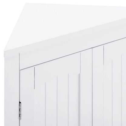 sideboard cabinet, Bathroom Floor Corner Cabinet with Doors and Shelves, Kitchen, Living Room,Free Standing Storage Cabinet
