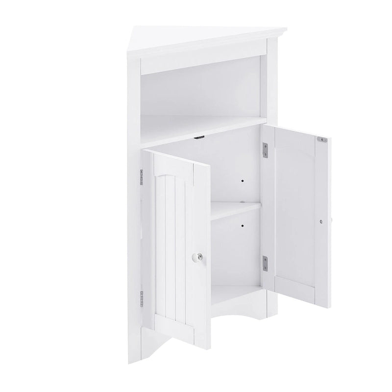 sideboard cabinet, Bathroom Floor Corner Cabinet with Doors and Shelves, Kitchen, Living Room,Free Standing Storage Cabinet