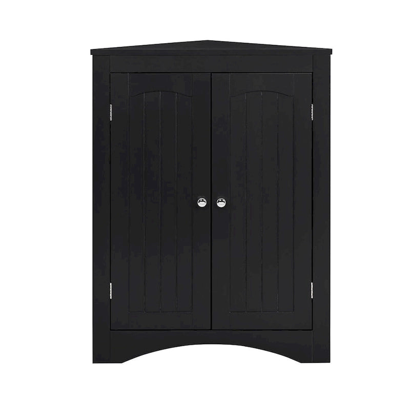 sideboard cabinet, Bathroom Floor Corner Cabinet with Doors and Shelves, Kitchen, Living Room,Free Standing Storage Cabinet