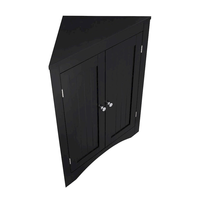 sideboard cabinet, Bathroom Floor Corner Cabinet with Doors and Shelves, Kitchen, Living Room,Free Standing Storage Cabinet