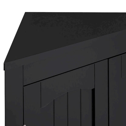 sideboard cabinet, Bathroom Floor Corner Cabinet with Doors and Shelves, Kitchen, Living Room,Free Standing Storage Cabinet