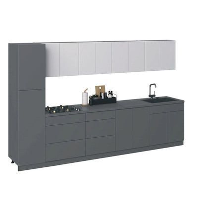 Kitchen Elegant Collection Gray Color Base Size 11Ft Wide - 135x24
