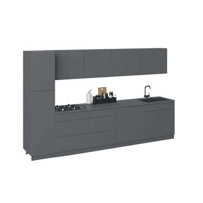 Kitchen Elegant Collection Gray Color Base Size 11Ft Wide - 135x24