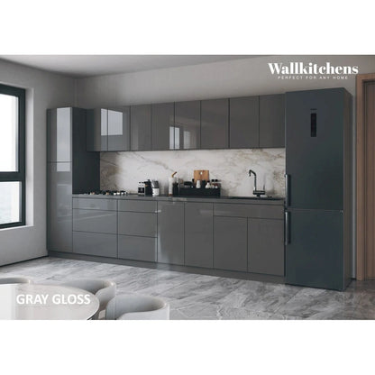 Kitchen Elegant Collection Gray Color Base Size 11Ft Wide - 135x24