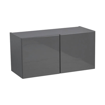 30 x 18 Wall Cabinet-Double Door-Grey - 30 x 18 x 12