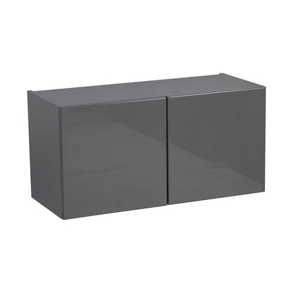 30 x 18 Wall Cabinet-Double Door-Grey - 30 x 18 x 12
