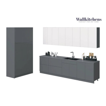 Kitchen Oasis Collection Gray Color Base Size 10Ft Wide - 123x50
