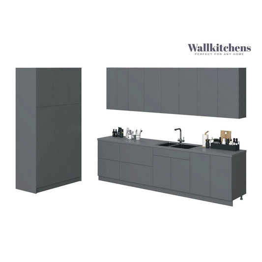 Kitchen Oasis Collection Gray Color Base Size 10Ft Wide - 123x50