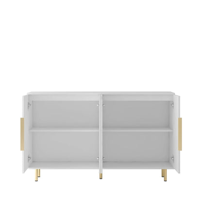 Modern Buffet Cabinet with Storage and Adjustable Shelves