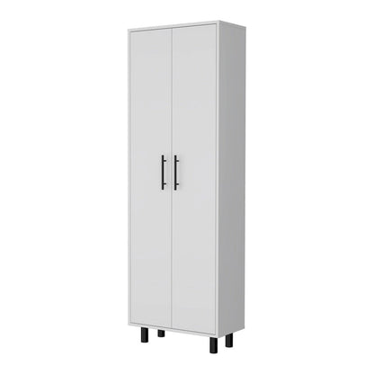 71 White Tall Pantry Cabinet - 23.60