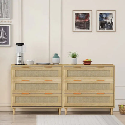 Robyn 6-drawer Dresser Oak - N/A