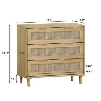 Robyn 6-drawer Dresser Oak - N/A