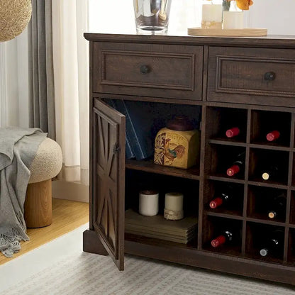 Buffet Cabinet with Storage Sideboard with 2 Drawers