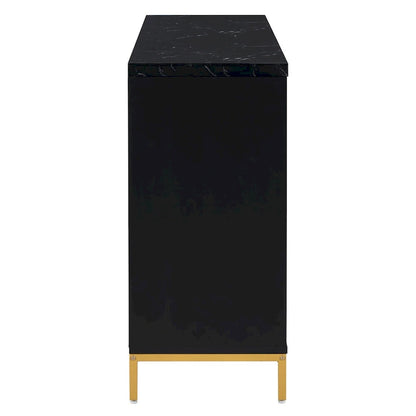 Sideboard with Extra Large Storage Space with Metal Handles and Support Legs for Living Room and Dining Room