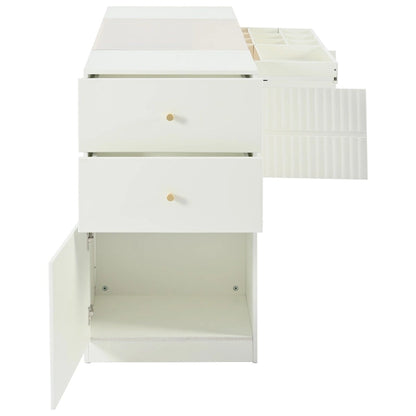 Modern Luxury Multi-Functional Island Vanity Dresser