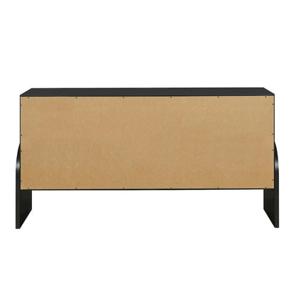 Four-Door Metal Handle Storage Cabinet
