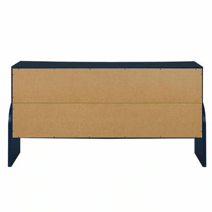 Four-Door Metal Handle Storage Cabinet