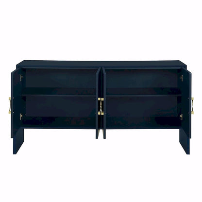 Four-Door Metal Handle Storage Cabinet