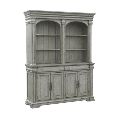 Madison Ridge Server and Hutch - 19.02W x 49.13H x 65.98D