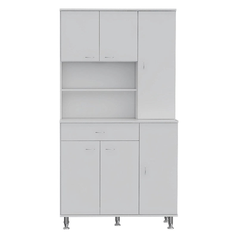 Kitchen Pantry for Kitchen, Dining Room,Living Room, White