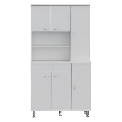 Kitchen Pantry for Kitchen, Dining Room,Living Room, White