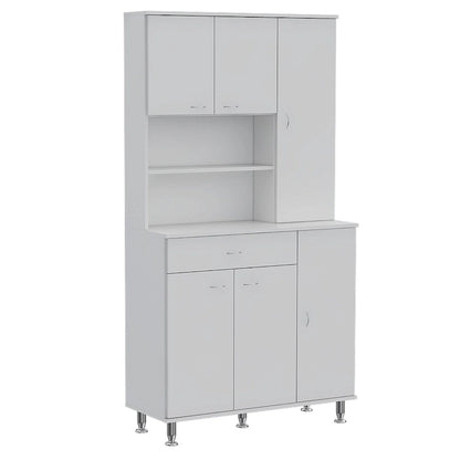 Kitchen Pantry for Kitchen, Dining Room,Living Room, White