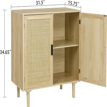 Sideboard Buffet CabinetKitchen Storage Cabinet - 15.8D x 31.5W x 34.6H