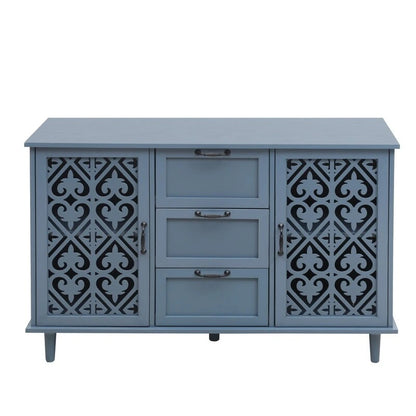 2 Door 3 Drawer Cabinet, American Furniture, Suitable for Bedroom, Living Room, Study