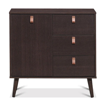 3-drawer Sideboard Storage Display Cabinet