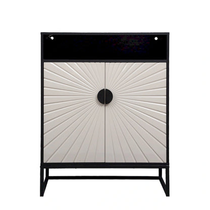 12 Pairs Shoe Storage Cabinet with Adjustable Shelves
