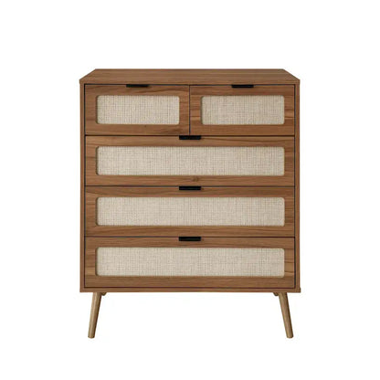 5 Drawer Cabinet Accent Storage Cabinet