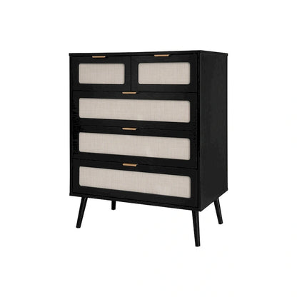 5 Drawer Cabinet Accent Storage Cabinet