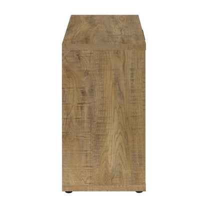 Pamplona Mango 2-door Accent Cabinet with Adjustable Shelves
