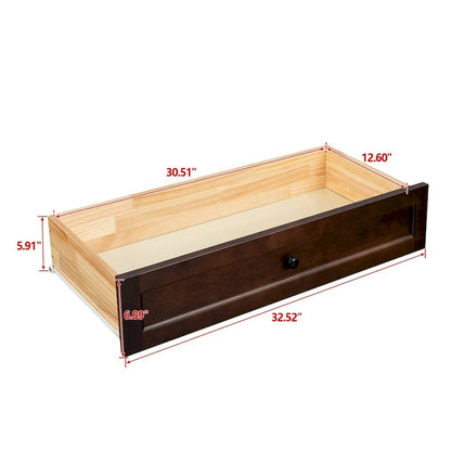 Wood spray-painted drawer dresser