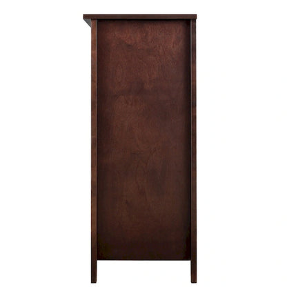 Wood spray-painted drawer dresser