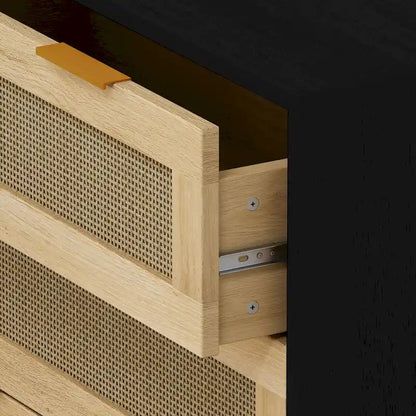 31.50L 3-Drawers Rattan Cabinet
