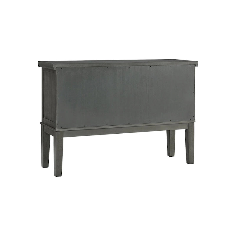 Hallanden Antique Gray Dining Room Server - 56W x 18D x 39H