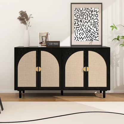 4 Door Cabinet,for Bedroom,Living Room,Study