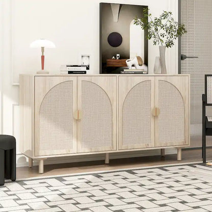 4 Door Cabinet,for Bedroom,Living Room,Study