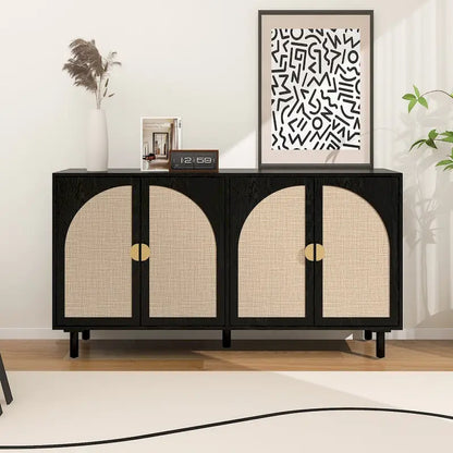 4 Door Cabinet,for Bedroom,Living Room,Study