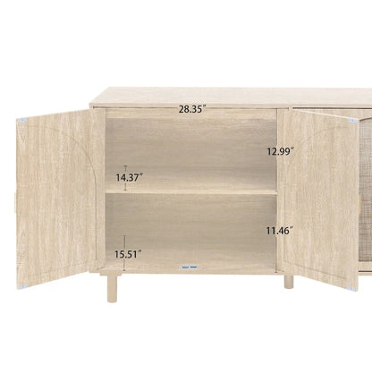 4 Door Cabinet,for Bedroom,Living Room,Study