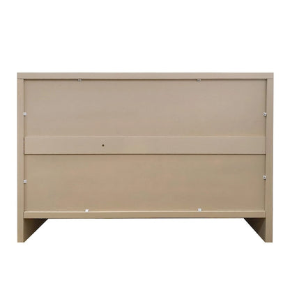 Accent Cabinet Farmhouse Style 3 Door Wooden Cabinet Sideboard Buffet