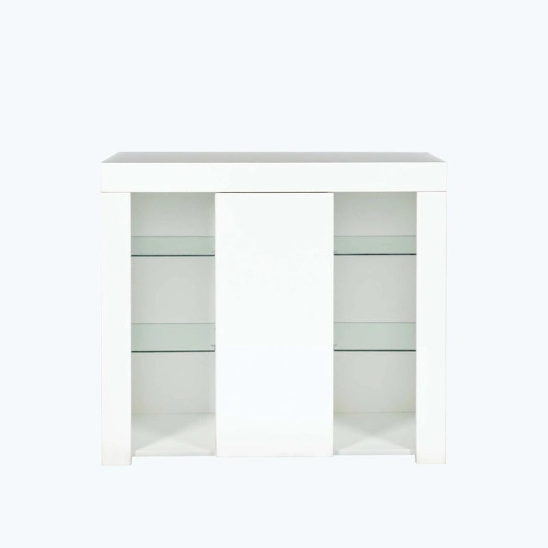 Kitchen Sideboard Cupboard with LED Light,with Drawer and 1 Doors