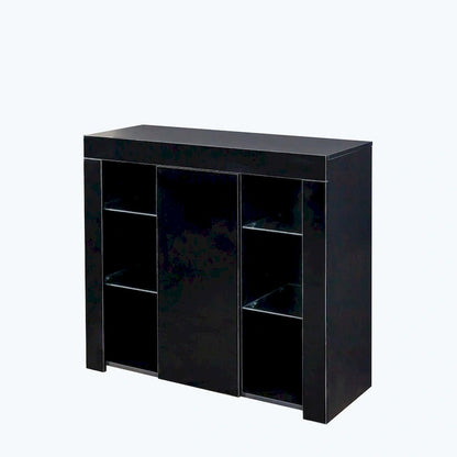 Kitchen Sideboard Cupboard with LED Light,with Drawer and 1 Doors