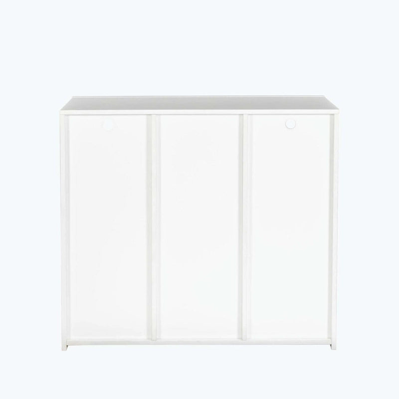 Kitchen Sideboard Cupboard with LED Light,with Drawer and 1 Doors