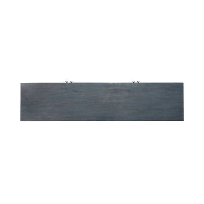 Circle View Blue Dusk Four Door Accent Cabinet