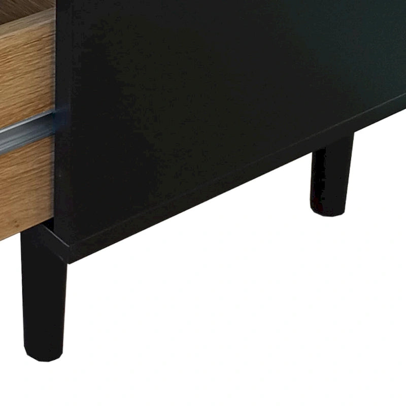 59.066-Drawers Rattan Storage Cabinet