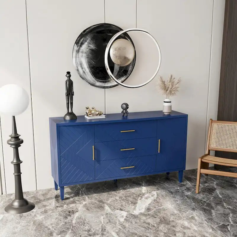 2-Door 3-Drawer Cabinet