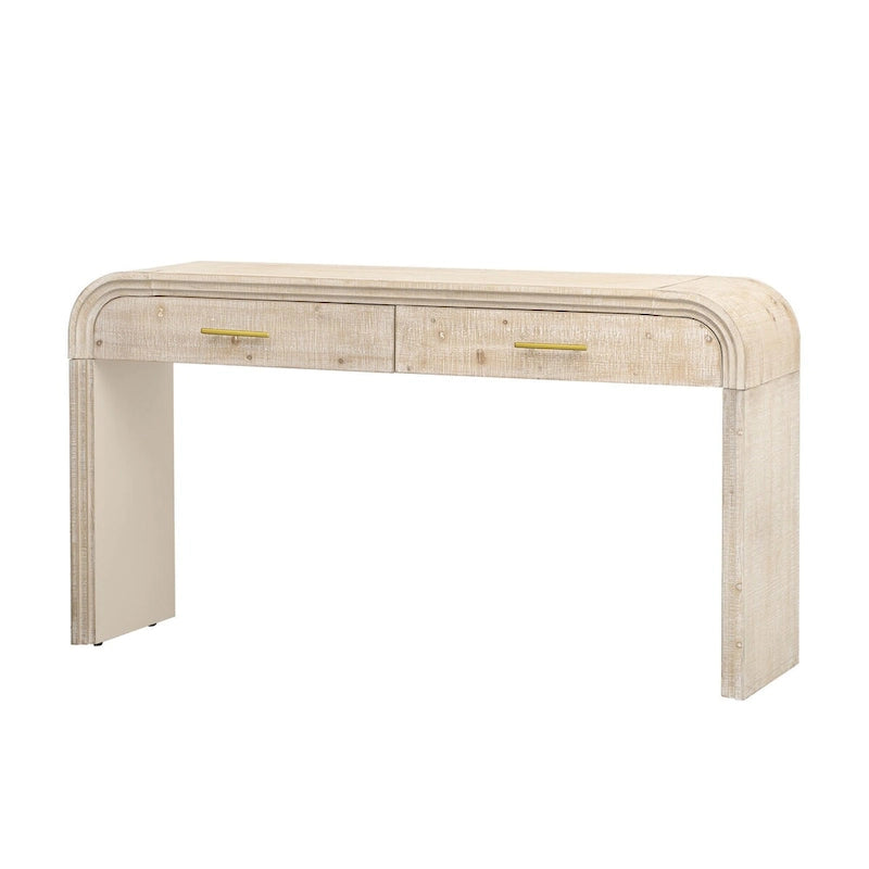 Unique Retro Silhouette Sectional Three-Piece Set Containing Sideboard, Console Table and Coffee Table, Suitable